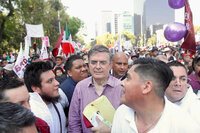 Este domingo 27 de noviembre de 2022 se realiza la marcha de AMLO con motivo de su cuarto aniversario de su llegada a la Presidencia de México, que parte de Ángel de la Independencia al Zócalo capitalino.