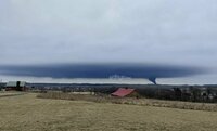 Impactantes imágenes de la nube química que cubre Ohio