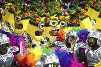 Sábado de carnaval en Sao Paulo