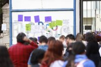 #Galería | Esta mañana amaneció tomada la Escuela Normal del Estado de #Durango; mujeres denuncian protección a agresores al interior de la institución.