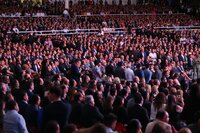 El gobernador Esteban Villegas Villarreal presentó su mensaje a la ciudadanía duranguense, con motivo de su segundo informe