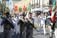 Así se vivió el desfile cívico militar por el 114 Aniversario de la Revolución Mexicana