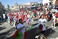 Así se vivió el desfile cívico militar por el 114 Aniversario de la Revolución Mexicana