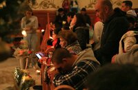 Cientos de duranguenses se congregaron en el Santuario de Nuestra Señora de Guadalupe para las tradicionales mañanitas a la Virgen de Guadalupe