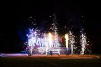 La presentación se llevó a cabo en medio de la expectativa de la noble afición duranguense que se quedó en las tribunas del Estadio Francisco Villa .