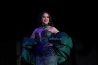 La acompañarán Alexandra Reyes y Korayma Díaz, ambas de Poanas, como princesa real y princesa, en los eventos conmemorativos del 462 aniversario de la fundación de la ciudad de Durango.