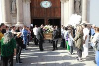 El recinto duranguense se vio repleto por decenas de personas que acompañaron a los familiares.