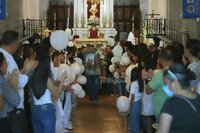 El recinto duranguense se vio repleto por decenas de personas que acompañaron a los familiares.