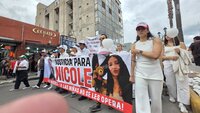 Cientos de duranguenses marcharon en Durango al grito de una sola voz… #JusticiaParaNicole