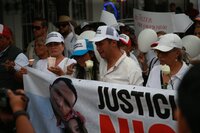 Cientos de duranguenses marcharon en Durango al grito de una sola voz… #JusticiaParaNicole