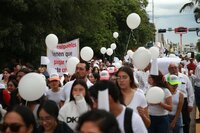 Cientos de duranguenses marcharon en Durango al grito de una sola voz… #JusticiaParaNicole