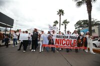 Cientos de duranguenses marcharon en Durango al grito de una sola voz… #JusticiaParaNicole