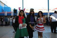 Como ya es costumbre en la capital los verdaderos fanáticos participaron en el tradicional concurso de “Cosplay” caracterizados de sus personajes favoritos de series animadas japonesas.