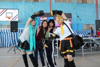 Como ya es costumbre en la capital los verdaderos fanáticos participaron en el tradicional concurso de “Cosplay” caracterizados de sus personajes favoritos de series animadas japonesas.