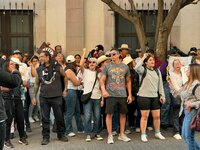 Generación Z de Durango se reunió para dar paso a la marcha que exige mayor seguridad en el país y otras necesidades, además de mostrar su indignación contra partidos políticos.