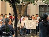 Generación Z de Durango se reunió para dar paso a la marcha que exige mayor seguridad en el país y otras necesidades, además de mostrar su indignación contra partidos políticos.