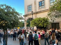 Generación Z de Durango se reunió para dar paso a la marcha que exige mayor seguridad en el país y otras necesidades, además de mostrar su indignación contra partidos políticos.