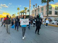 Generación Z de Durango se reunió para dar paso a la marcha que exige mayor seguridad en el país y otras necesidades, además de mostrar su indignación contra partidos políticos.