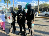 Generación Z de Durango se reunió para dar paso a la marcha que exige mayor seguridad en el país y otras necesidades, además de mostrar su indignación contra partidos políticos.