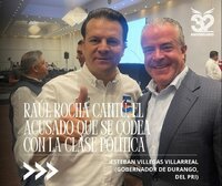 Fotografías del propio empresario demuestran que presumía amistad y colaboración con políticos de todos los colores, como con el Gobernador de Durango y la Presidenta de México.