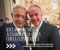 Fotografías del propio empresario demuestran que presumía amistad y colaboración con políticos de todos los colores, como con el Gobernador de Durango y la Presidenta de México.