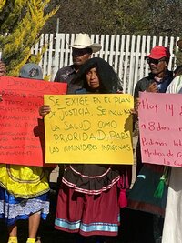 Los habitantes aseguran que solo demandan la mejora en la atención de salud