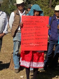 Los habitantes aseguran que solo demandan la mejora en la atención de salud