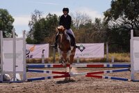 El binomio de María Paredes y Canela dominó la jornada al conquistar la prueba de 65 centímetros en ambas fechas.