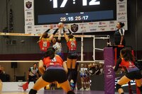 Con 12 puntos, Fernanda Bañuelos se alzó como la MVP del triunfo duranguense, que ya suma 16 sets ganados consecutivamente.