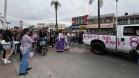 Marcha por el Día de la Mujer en Durango