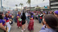 Marcha por el Día de la Mujer en Durango