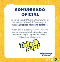 Diversas empresas en México se han sumado a una tendencia que rápidamente ganó fuerza en internet: cambiar temporalmente su comunicación, nombres o publicaciones para evitar el inglés y mostrar su apoyo a la Selección Mexicana.