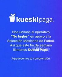 Diversas empresas en México se han sumado a una tendencia que rápidamente ganó fuerza en internet: cambiar temporalmente su comunicación, nombres o publicaciones para evitar el inglés y mostrar su apoyo a la Selección Mexicana.