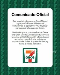 Diversas empresas en México se han sumado a una tendencia que rápidamente ganó fuerza en internet: cambiar temporalmente su comunicación, nombres o publicaciones para evitar el inglés y mostrar su apoyo a la Selección Mexicana.