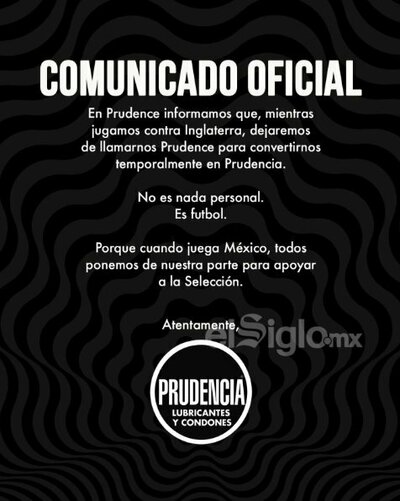 Diversas empresas en México se han sumado a una tendencia que rápidamente ganó fuerza en internet: cambiar temporalmente su comunicación, nombres o publicaciones para evitar el inglés y mostrar su apoyo a la Selección Mexicana.