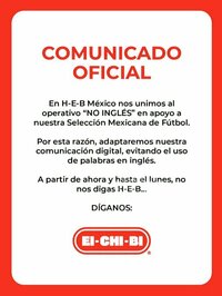 Diversas empresas en México se han sumado a una tendencia que rápidamente ganó fuerza en internet: cambiar temporalmente su comunicación, nombres o publicaciones para evitar el inglés y mostrar su apoyo a la Selección Mexicana.