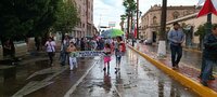 Marchan en el Centro de Durango familiares de personas desaparecidas; esperan visibilizar los nombres de sus seres queridos.