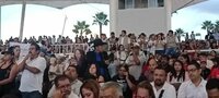 La presidenta presentó su segundo informe entre la aprobación de los presentes, aunque no fue lo mismo para el mandatario estatal.