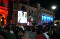 Así se vivió esta noche la conmemoración del 216.º aniversario del Grito de Independencia, desde la ciudad de Durango.