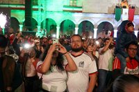 Así se vivió esta noche la conmemoración del 216.º aniversario del Grito de Independencia, desde la ciudad de Durango.
