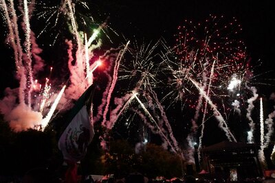 Así se vivió esta noche la conmemoración del 216.º aniversario del Grito de Independencia, desde la ciudad de Durango.
