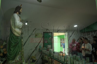 Duranguenses celebran a San Judas Tadeo