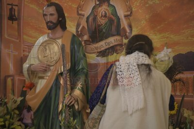 Duranguenses celebran a San Judas Tadeo
