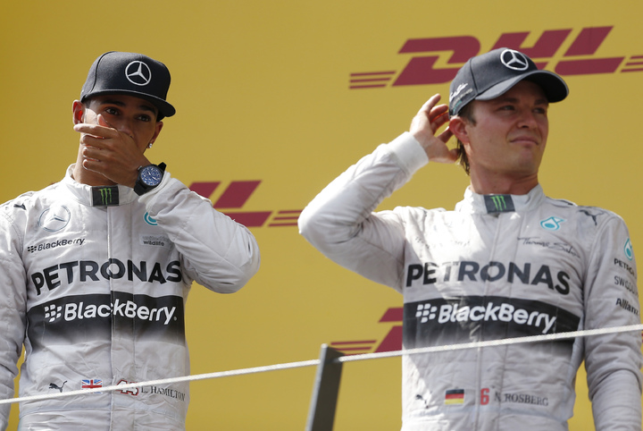 Rivalidad entre Lewis Hamilton y Nico Rosberg