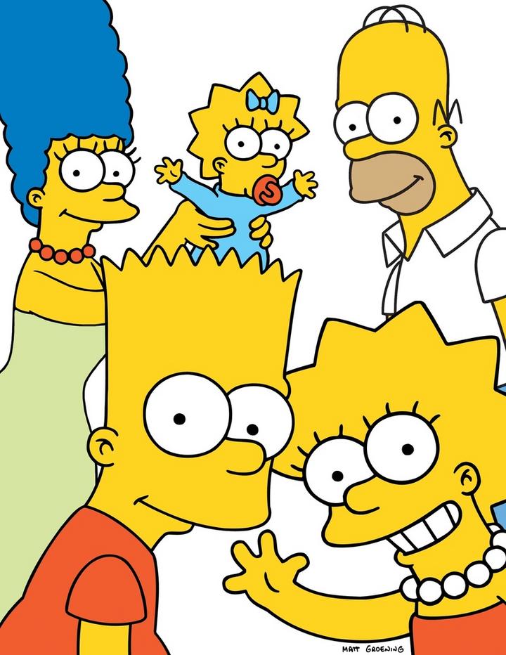 personajes de los simpsons acosadores