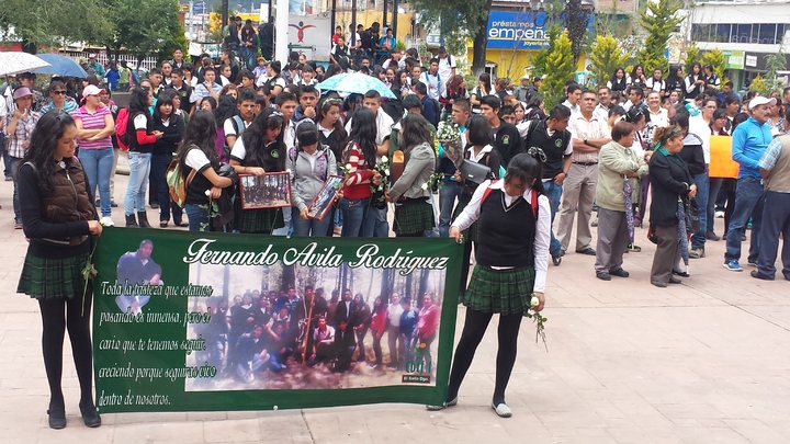Marchan en protesta por muerte de joven