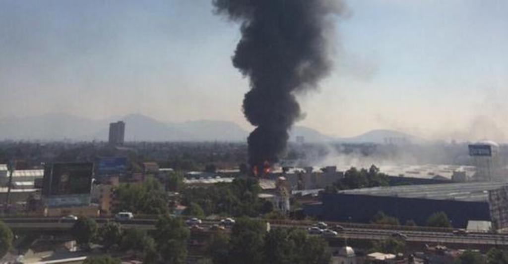 Se incendia Cervecería Modelo en DF