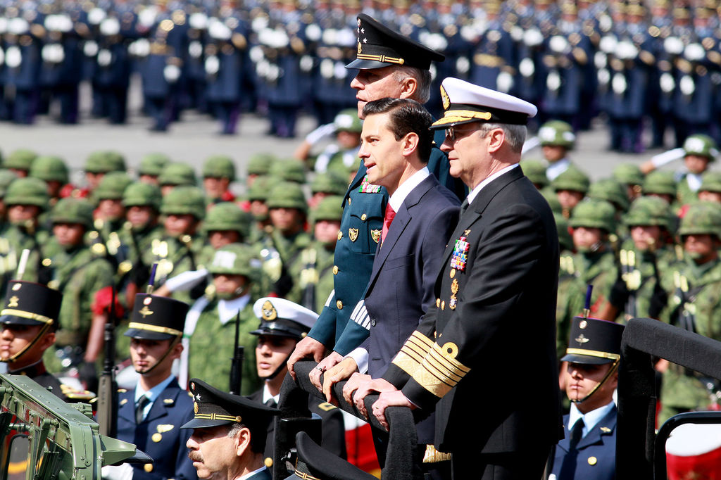 Concluye sin novedades el desfile militar del 16 de septiembre