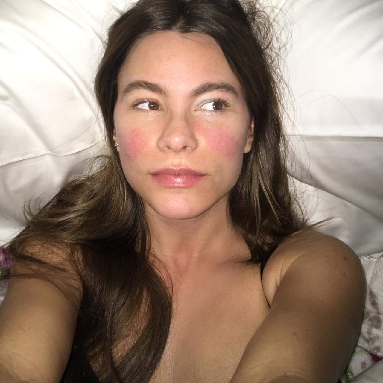 Sofía Vergara Comparte Foto Sin Maquillaje 