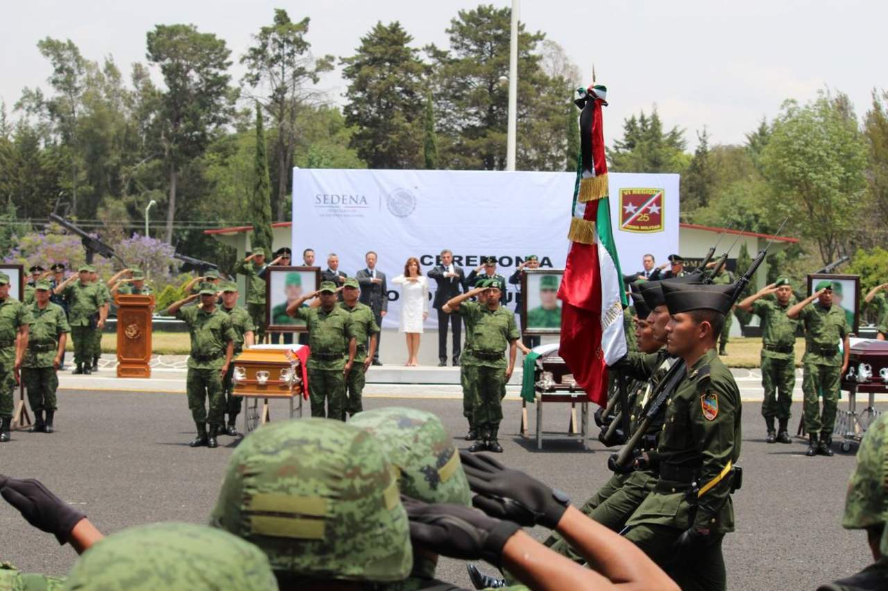 Despiden Con Honores A Los Cuatro Militares Caídos En Puebla 1872